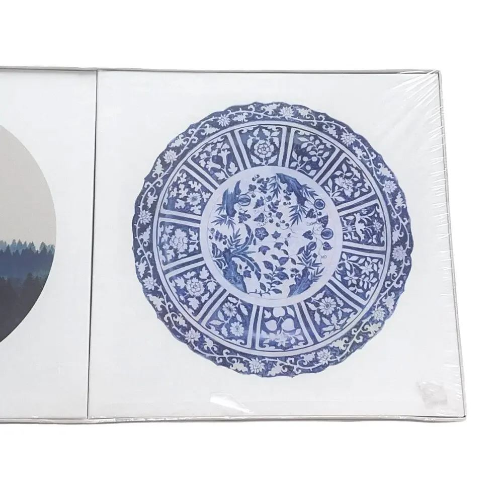 Ikea Canvas Wall Art Blue Moon 3pc Shoot For The Moon White Decor Trio 16